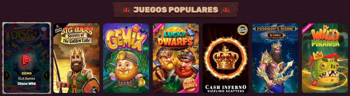 Gama de juegos